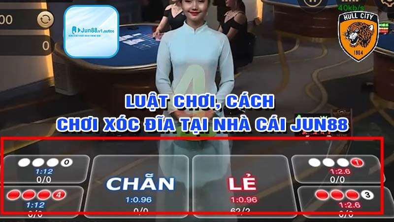 Luật chơi xóc đĩa cơ bản tại jun88